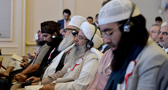 جانب من الحضور في قمة القيادات الدينية الاسلامية في دول آسيا والباسفيك الأول وكالة الأناضول للأنباء