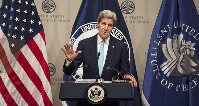 جون كيري : لابد من إيجاد حل دبلوماسي للصراع السوري