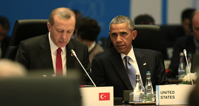 أردوغان وأوباما يتفقان على التعاون لتخفيف حدة الأزمة مع روسيا