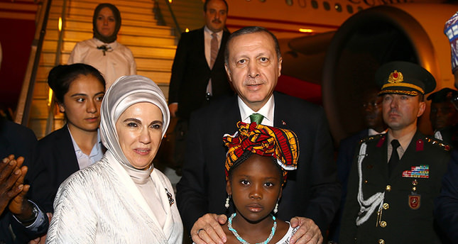 أردوغان يصل نيجيريا المحطة الثالثة في جولته الأفريقية