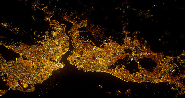 ناسا تنشر صورة ساحرة لاسطنبول من الفضاء