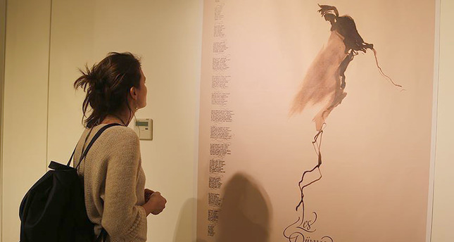 افتتاح معرض الشاعر الفرنسي فيكتور هوغو في اسطنبول