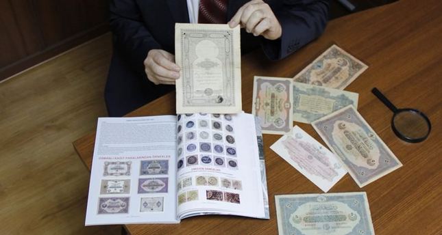 Seltene Banknote vom osmanischen Reich entdeckt