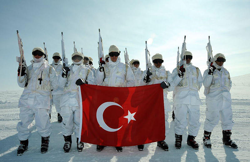 Turkish military conducts Winter 2017 exercises
