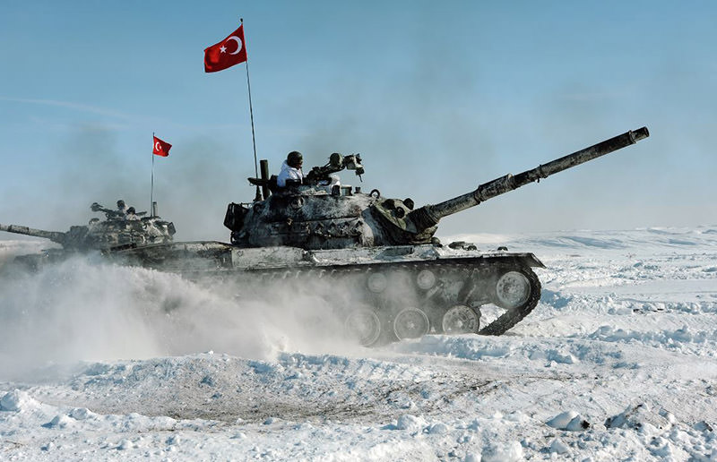 Turkish military conducts Winter 2017 exercises