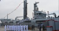 This file photo dated Oct. 17, 2018 shows Pakistan Navy Fleet Tanker (PNFT) designed by Turkish defense contractor STM. (AA Photo)