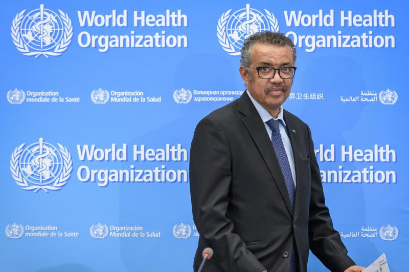 World Health Organization (WHO) Director-General Tedros Adhanom Ghebreyesus holds a news conference on the situation regarding the COVID-19 at Geneva's WHO headquarters on Feb. 24, 2020. (AFP Photo)