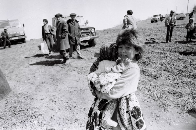 On Feb. 25-25, 1992, 613 civilians were killed by Armenian soldiers in Khojaly, a strategically important village with the only airport in the disputed Nagorno-Karabakh region of Azerbaijan, originally inhabited by 7,000 people. (AA PHOTO)