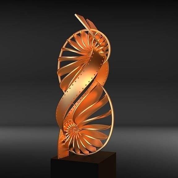 Designed by sculptor Serap Gümüşoğlu, the award symbolizes the strengths of women.
