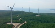 A view of Borusan Enerji's 28 MW wind farm located on the west coast of the Black Sea in the province of Kırklareli. (Photo courtesy of Borusan Enerji)