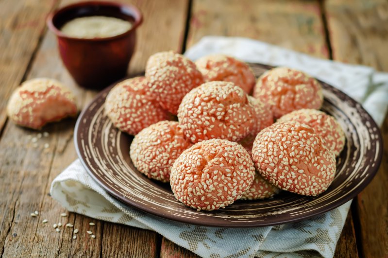 These delicious cookies blend together perfectly the nutty flavor of tahini and sweet aroma of molasses. (iStock Photo)