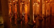 Basilica Cistern is among places where admission fees are going up. (AA Photo)