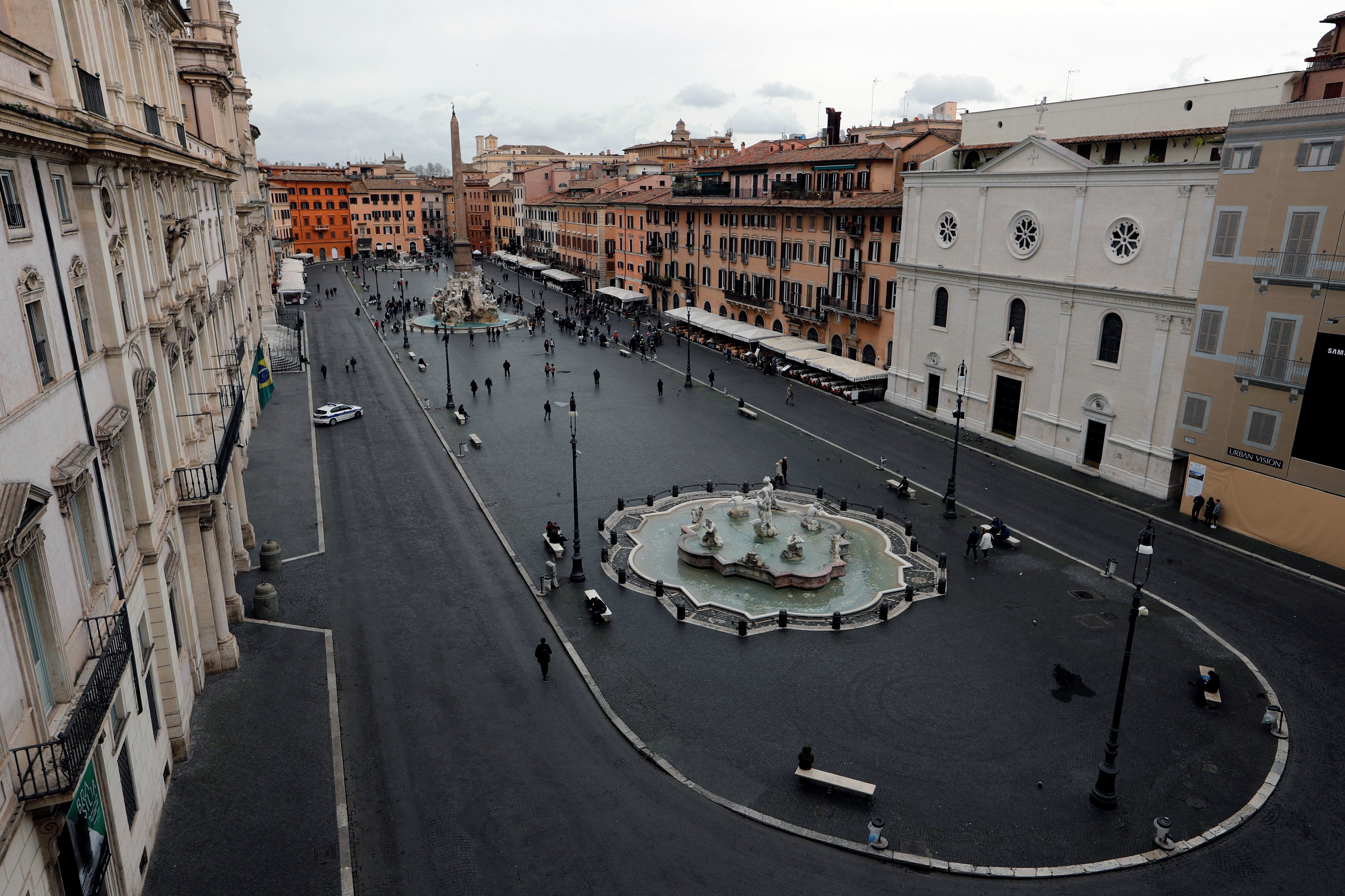 Piazza Navona, Reuters Photo