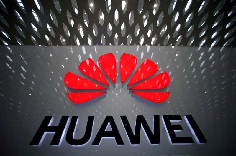 A Huawei company logo is pictured at the Shenzhen International Airport in Shenzhen, Guangdong province, China, July 22, 2019. (Reuters Photo)