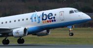 A Flybe plane takes off from Manchester Airport in Manchester, Britain, Jan. 13, 2020. (Reuters Photo)
