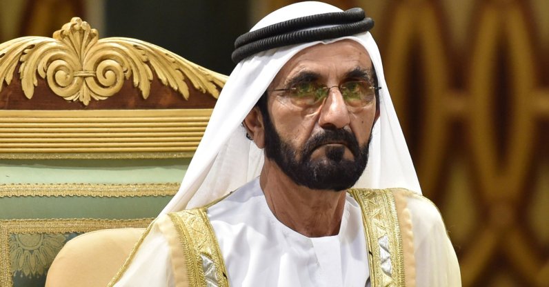 Dubai's ruler Sheikh Mohammed bin Rashid Al Maktoum attends a session of the 40th Gulf Cooperation Council (GCC) summit held at the Saudi capital Riyadh, Dec. 10, 2019. (AFP Photo)
