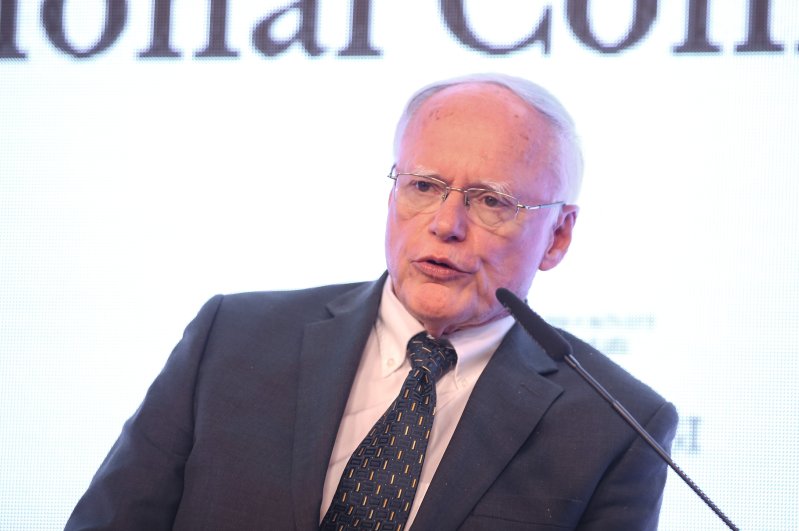 The U.S. special envoy for Syria James Jeffrey speaks in International Idlib Conference in Istanbul, March 3, 2020. (AA Photo)