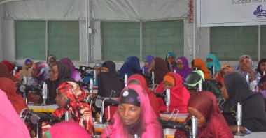 A vocational training project by TİKA in Somalia. 