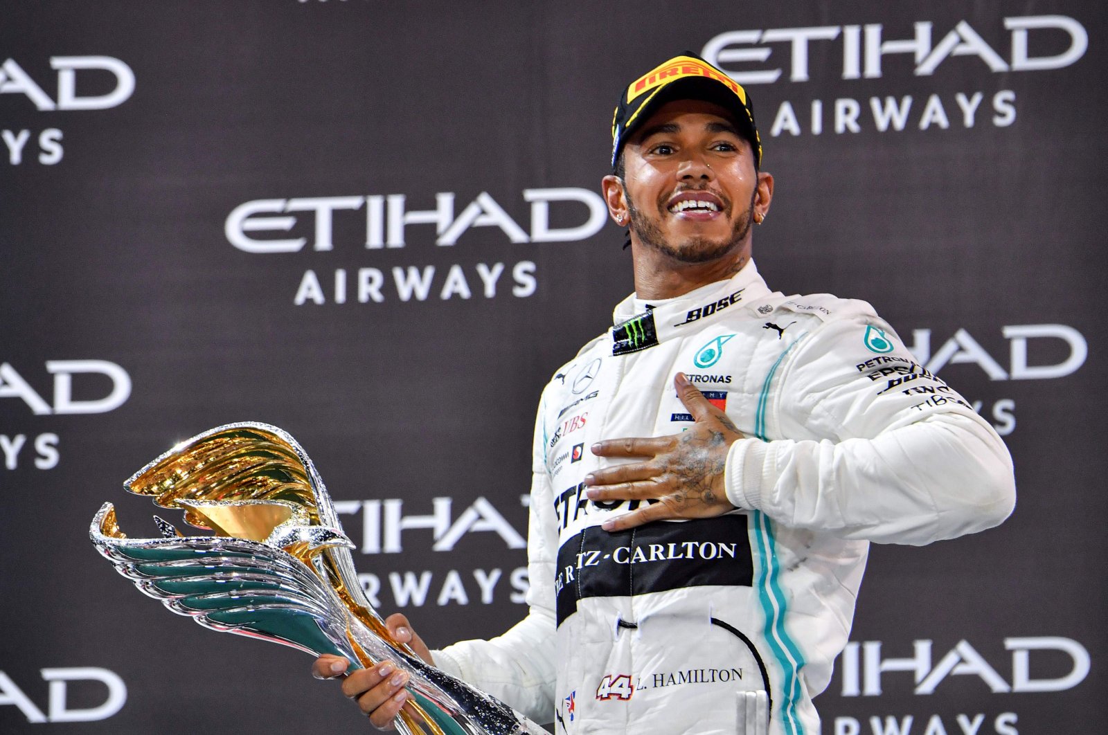 Despite taking every pole position at Albert Park Circuit since 2014, Hamilton won just once at Australian Grand Prix. (AFP Photo)