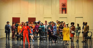 A scene from "The Rake's Progress."