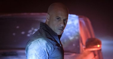 This image released by Columbia Pictures shows Vin Diesel in a scene from "Bloodshot." (AP Photo)