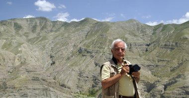 İzzet Keribar was among the receivers of the 2018 Presidency Culture and Arts Grand Awards. (Photo by Saffet Azak)