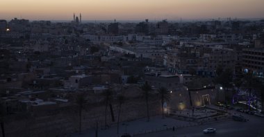In this Feb. 29, 2020 photo, the walls surrounding the Old City are illuminated before sunrise in Tripoli, Libya. The country plunged into chaos in 2011, when a civil war toppled longtime dictator Moammar Gadhafi, who was later killed. (AP Photo)