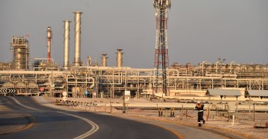 A general view of Saudi Aramco's Abqaiq oil processing plant, Sept. 20, 2019. (AFP Photo)