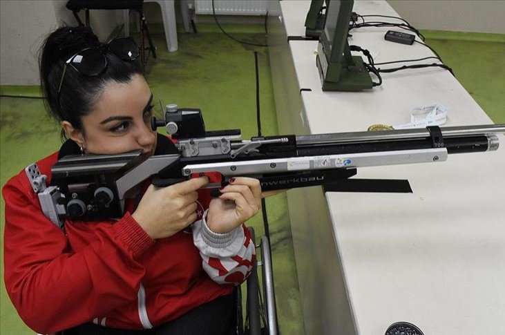 Çağla Atakal aims for gold in the upcoming Tokyo Olympics in 2020. (AA Photo)