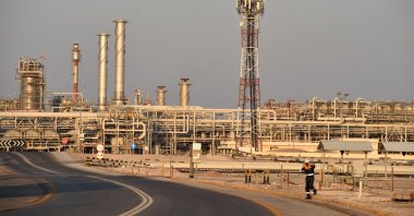 A general view of Saudi Aramco's Abqaiq oil processing plant, Sept. 20, 2019. (AFP Photo)
