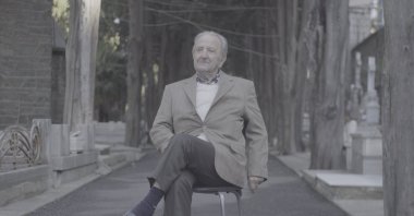 A still shot from the video "Four Stops to Kurtuluş" by Georgios Makkas. (Photo courtesy of British Council)