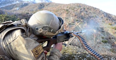 Turkish security forces regularly conduct counterterrorism operations in the eastern and southeastern provinces, where the PKK has attempted to establish a strong presence and bases. (AA Photo)

