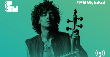 Mark Eliyahu combines old instruments like kamancha with modern tunes in his songs. 