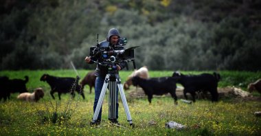 The exterior scenes of the film are being shot in the Silifke district of the Mediterranean coastal province of Mersin. (AA Photo)