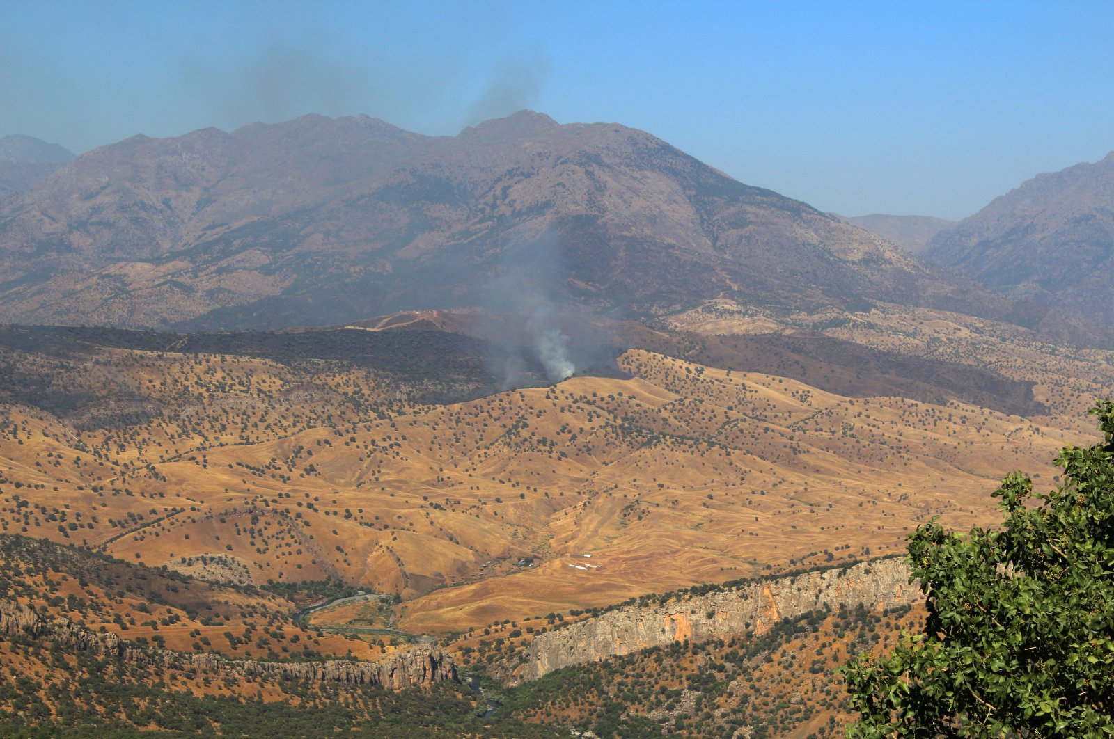 The Qandil area in northern Iraq, where PKK terrorists' camps are located. (IHA File Photo)