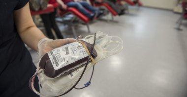 Turkish Red Crescent President Kerem Kınık says all necessary precautions against COVID-19 have been taken at donation centers. (AA Photo)