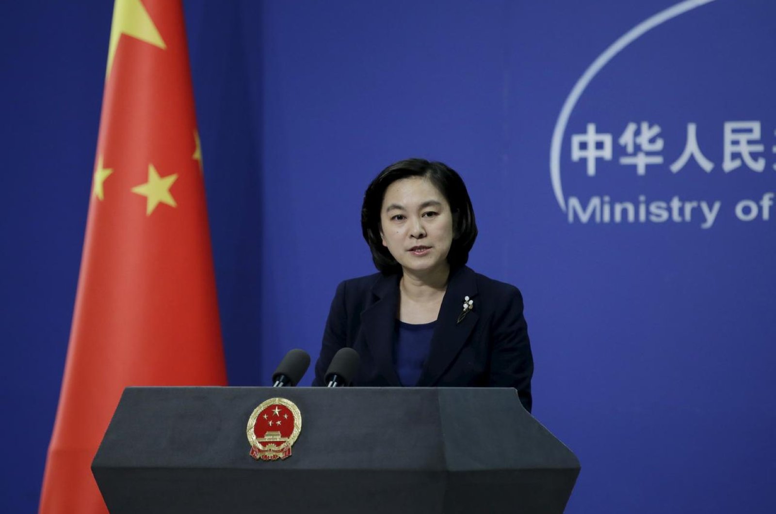 Foreign Ministry spokeswoman Hua Chunying speaks in an undated photo. (Reuters Photo)