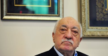 FETÖ leader Fetullah Gülen poses for a photo while speaking to members of the media at his compound in Saylorsburg, Pennsylvania, July 17, 2016. (AP Photo)