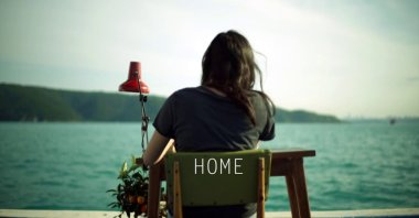 Still shot from Volkan Aslan’s video installation “Evim Evim Güzel Evim” (Home Sweet Home) (2017).