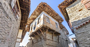 The Kerimağa Mansion was built with a wooden carcass system with bricks and mud mortar. (iStock Photo)