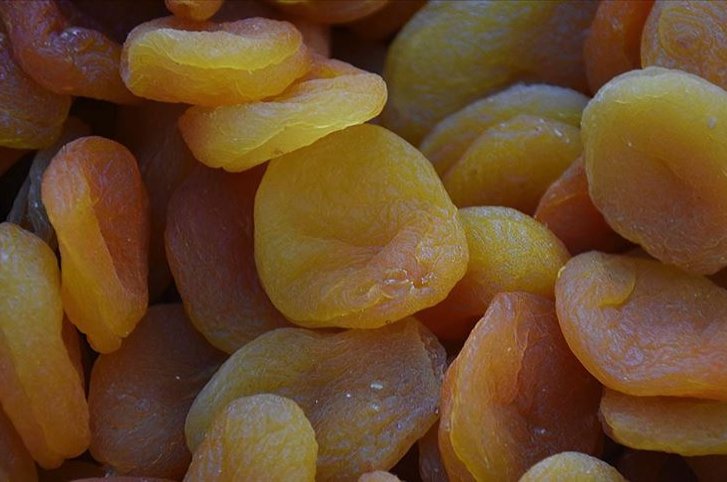 Turkey's dried apricot exports to China increased by 125%. (AA Photo)