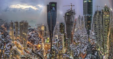 Murat Germen, "Muta-morphosis – Istanbul, Zincirlikuyu #01," 2013, 35 x 20 cm. (Courtesy of Istanbul Modern)