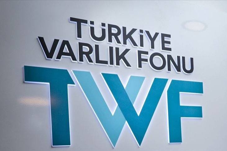 The logo of the Turkey Wealth Fund is seen in this undated photo. (AA Photo)