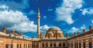Hisar Mosque in the Historic Port Town of İzmir. 
