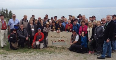 A group shot from a previous visit by Australians. 