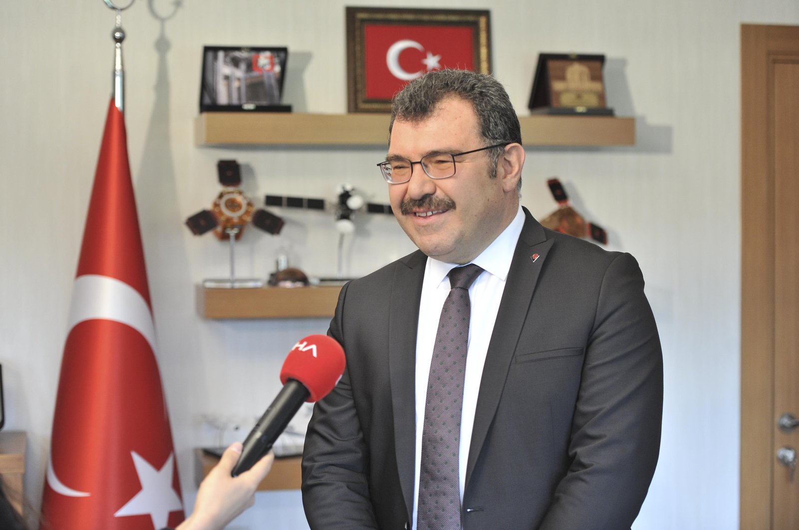 TÜBİTAK President Hasan Mandal. (DHA Photo)