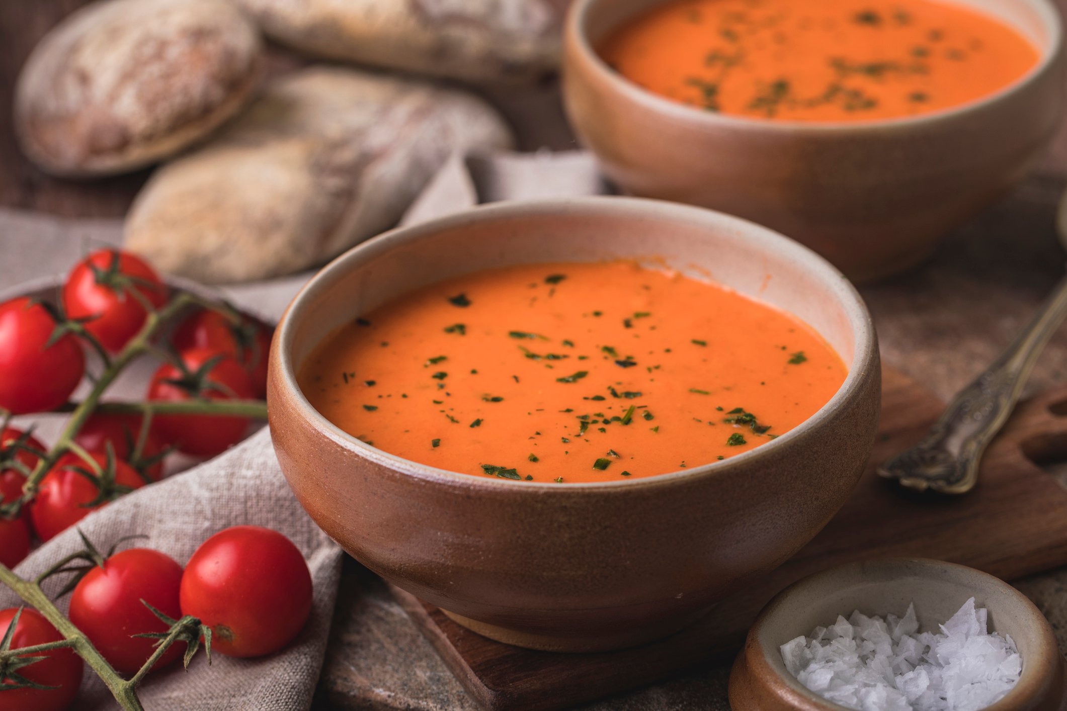 Why not serve your delicious soup with some homemade bread? (iStock Photo)