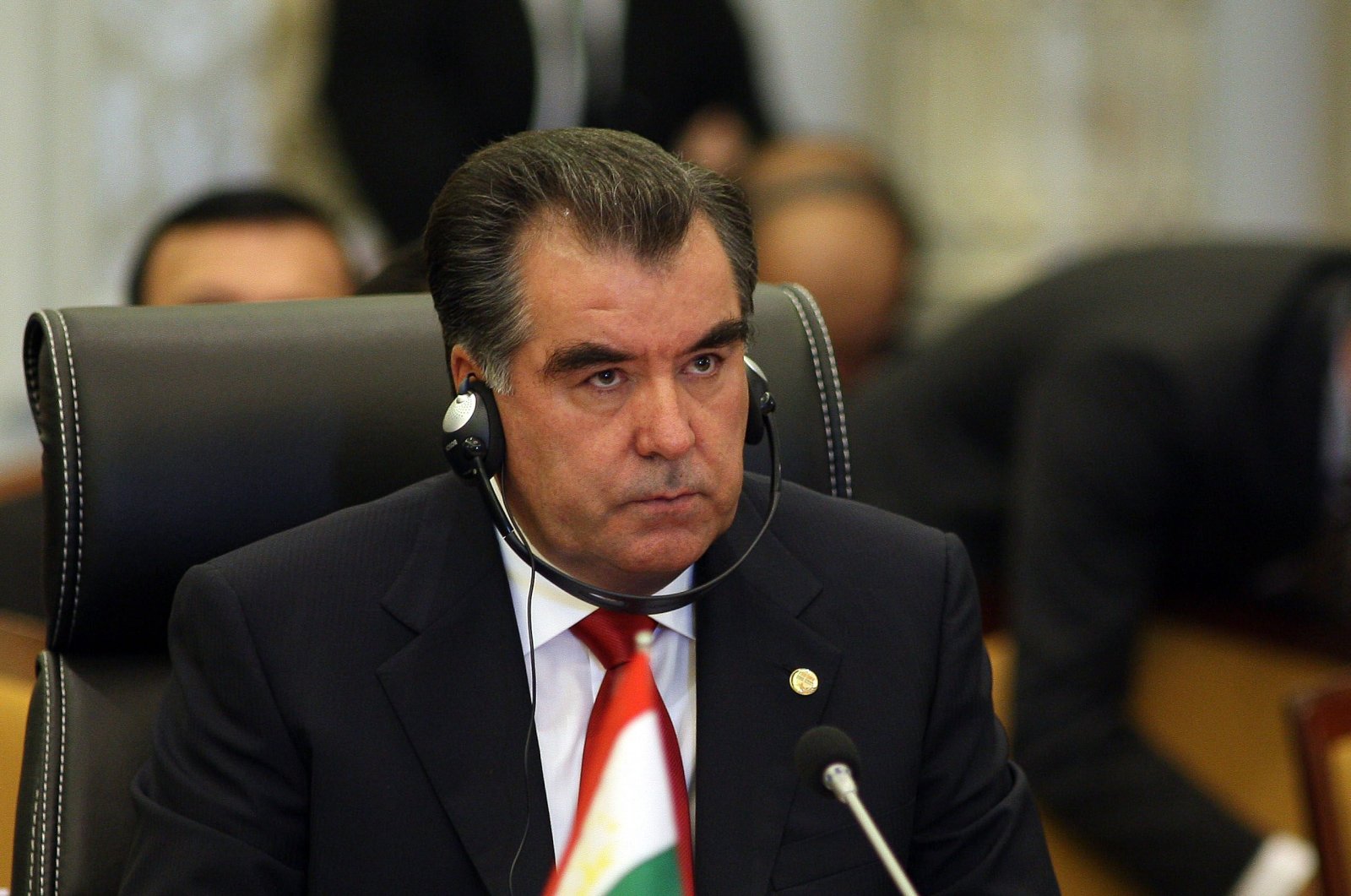 Tajikistan President Emomali Rahmon has not been seen in public since April 17. (THA Photo)