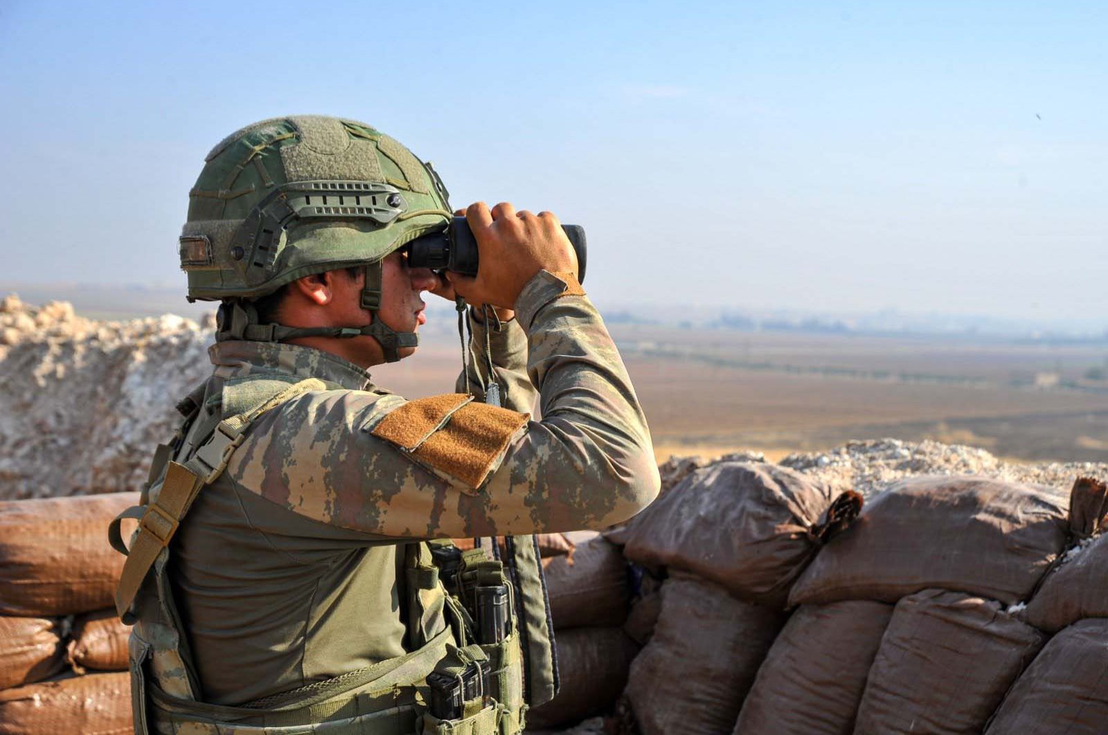 Turkey launched Operation Peace Spring, the third in a series of cross-border anti-terror operations in northern Syria targeting terrorists affiliated with Daesh and the PKK's Syrian offshoot, the YPG, on Oct. 9, 2019. (DHA)