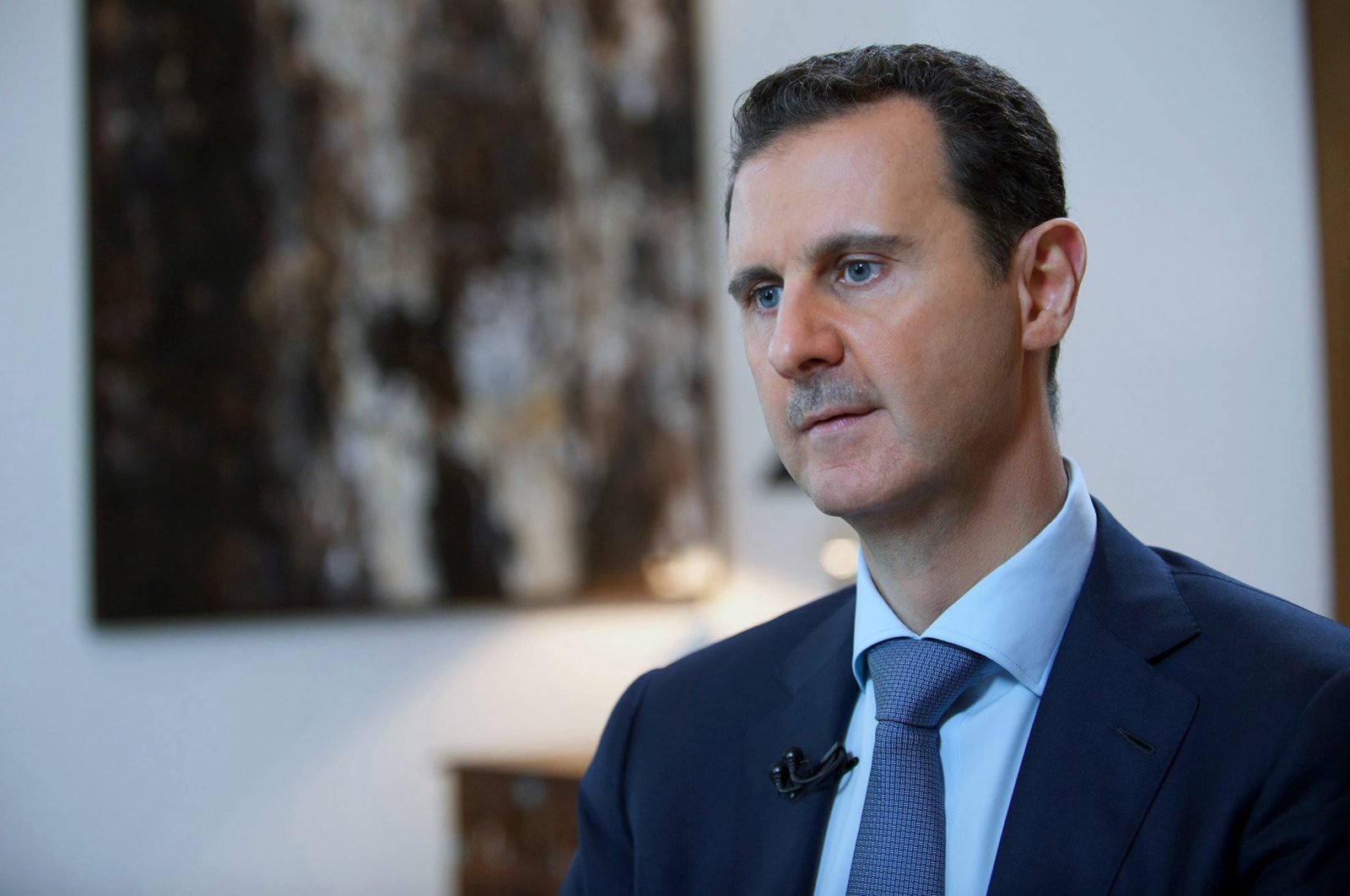 The file photo released by the Syrian official news agency SANA shows Syria's Bashar Assad speaking during an interview with Iran's Khabar TV, in Damascus, Syria, Oct. 4, 2015. (AP Photo)